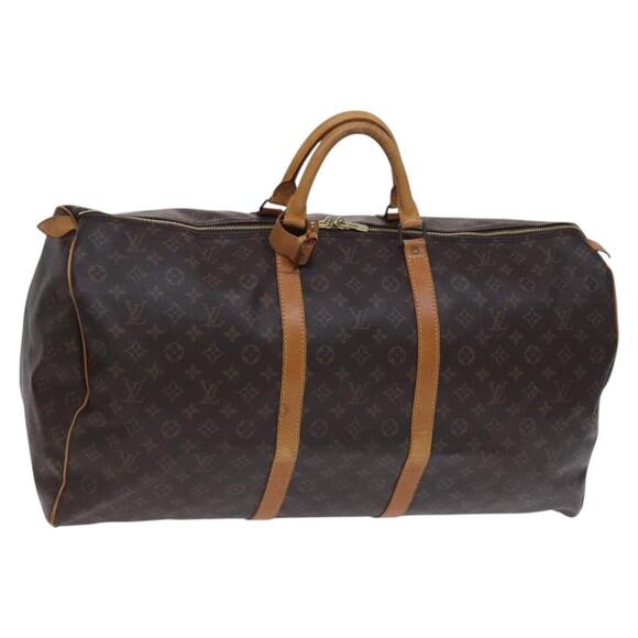 LOUIS VUITTON Monogram Keepall 60 Boston Bag M41422 - Picture 1 of 16